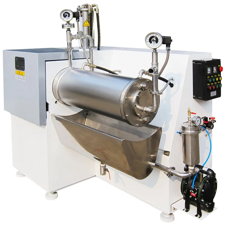 Large Flow Horizontal Bead Sand Mill Paint Grinding Machine  for Digital Printing/Solvent/Water-Based Ink