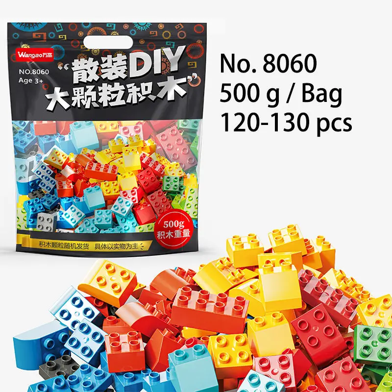 Custom Classic Big Building Blocks Boy Toy Bricks Set Brands Bulk