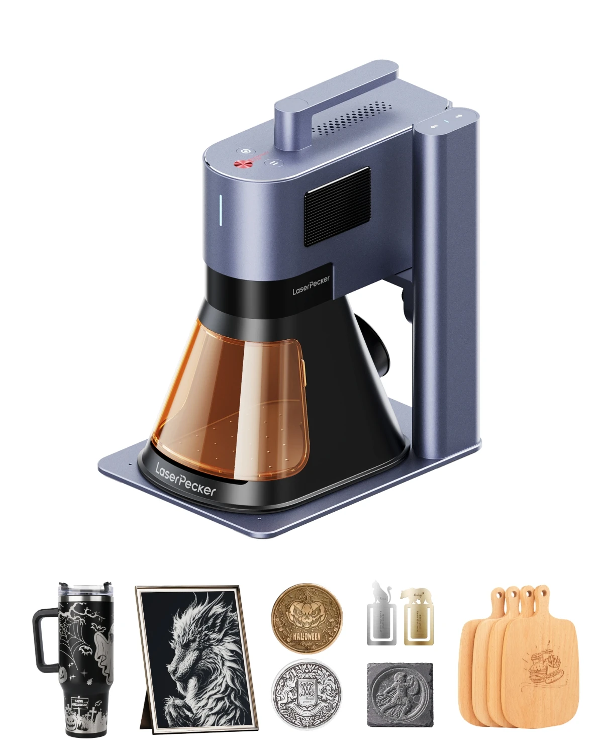 極美品　レーザーペッカー laser pecker レーザー彫刻機 正規販売店】レーザー彫刻機 LaserPecker4 デュアルレーザー