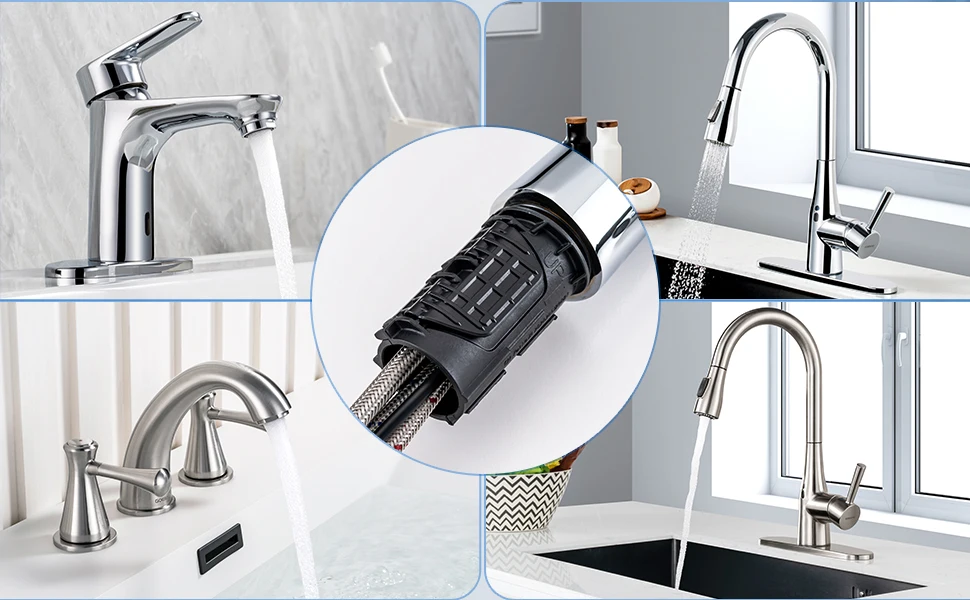 Faucet Nuts,Quick Install Locknuts,Coupling Nut For Kitchen Bathroom