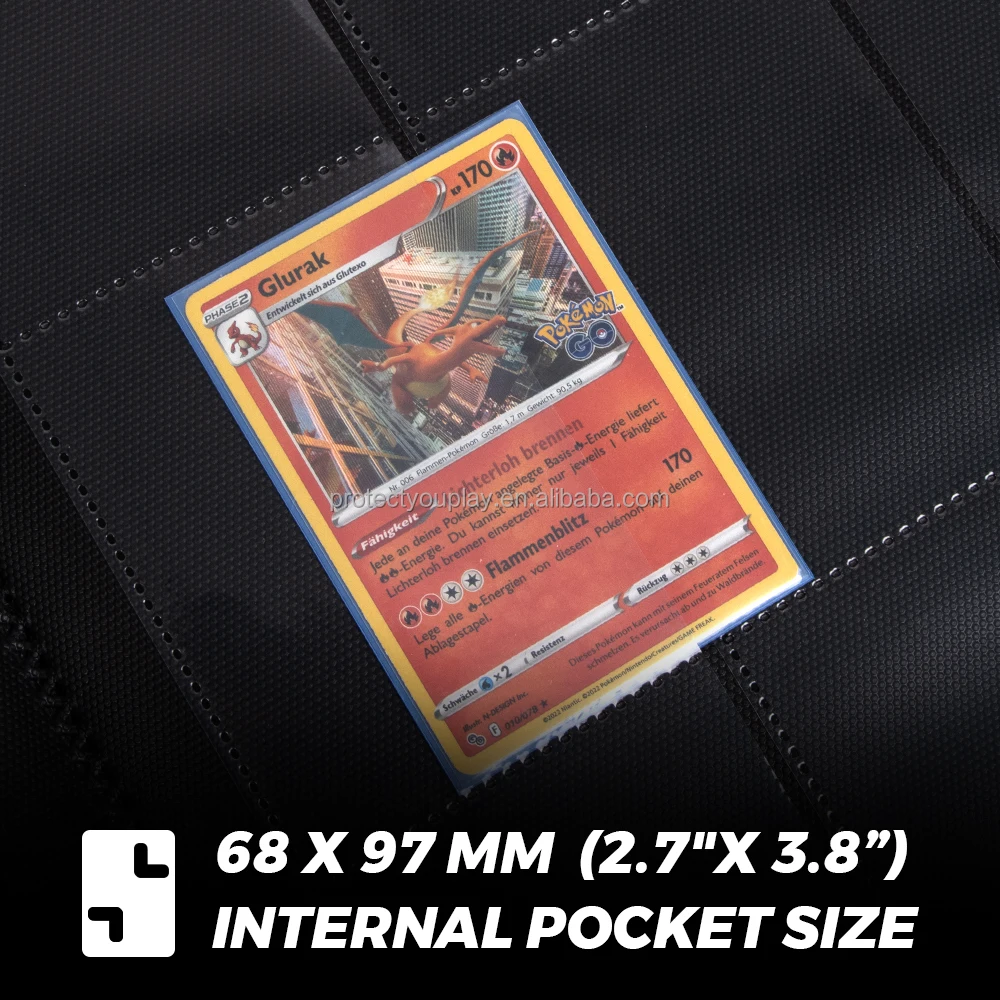 Custom Baseball Dragon Ball Small Football Trading Card Binder Best Snorlax Mini  Pokemon MTG Album with Leather Cover No Rings| Alibaba.com