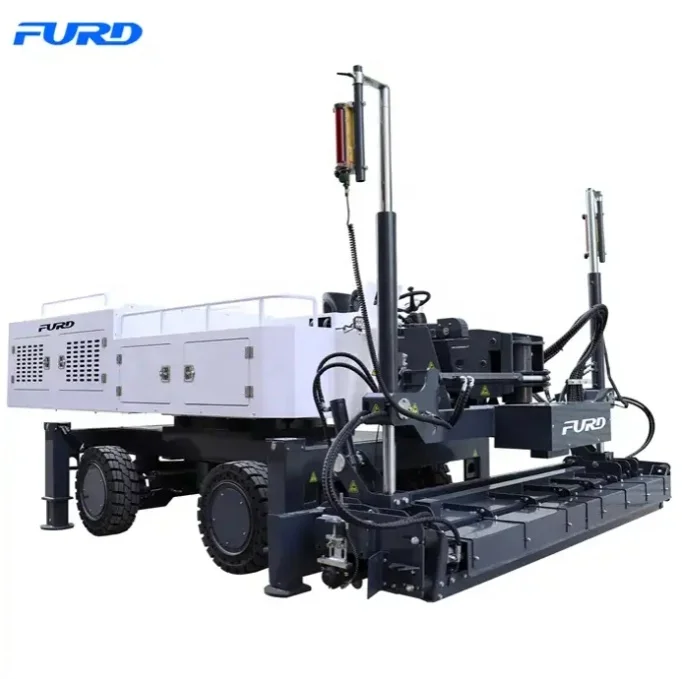 Concrete Paver Concrete Vibrator Laser Power Screed Laser Screed Machine