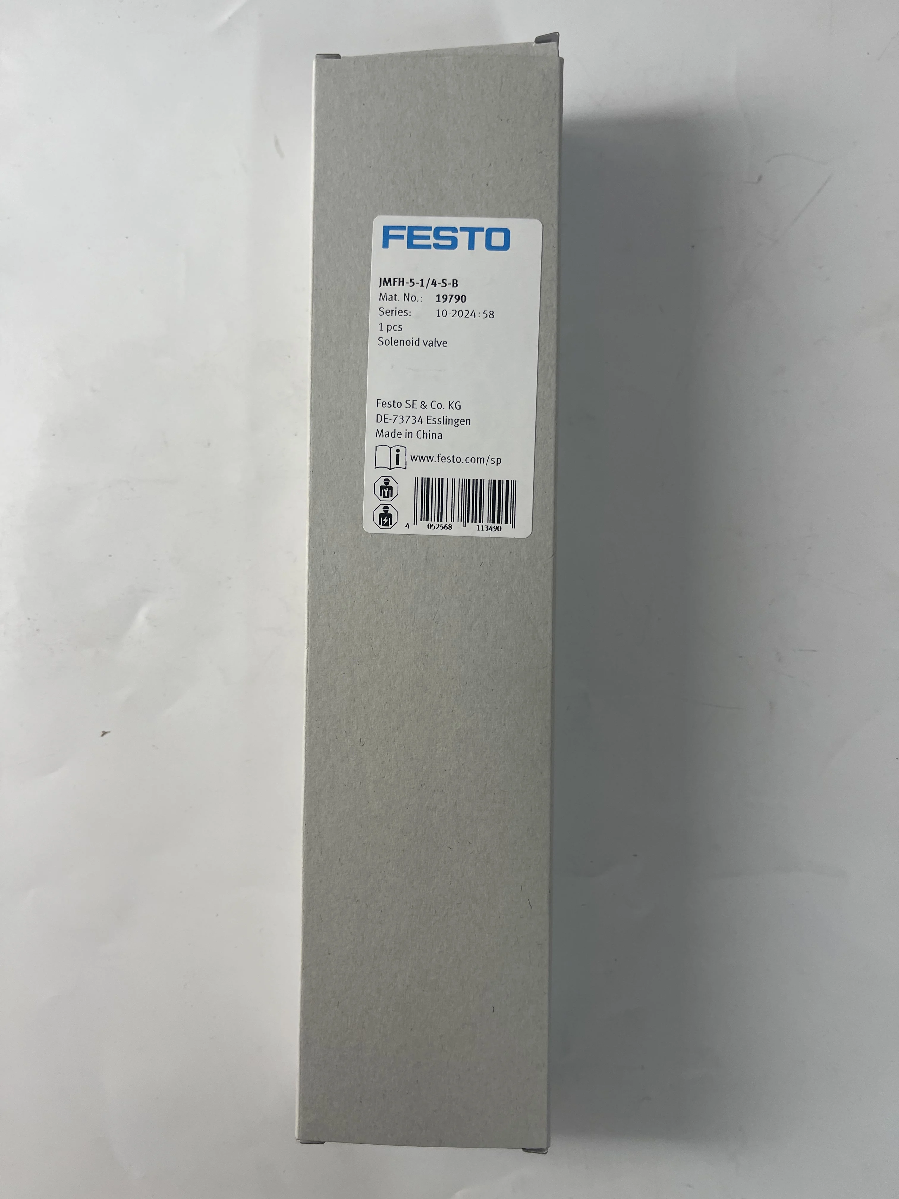 FESTO Solenoid Valve JMFH-5-1/4-S-B FESTO Solenoid Valve JMFH-5-1/4-S-B
