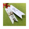 Gloss White Double Side Bookmark-2 with colorful tassels