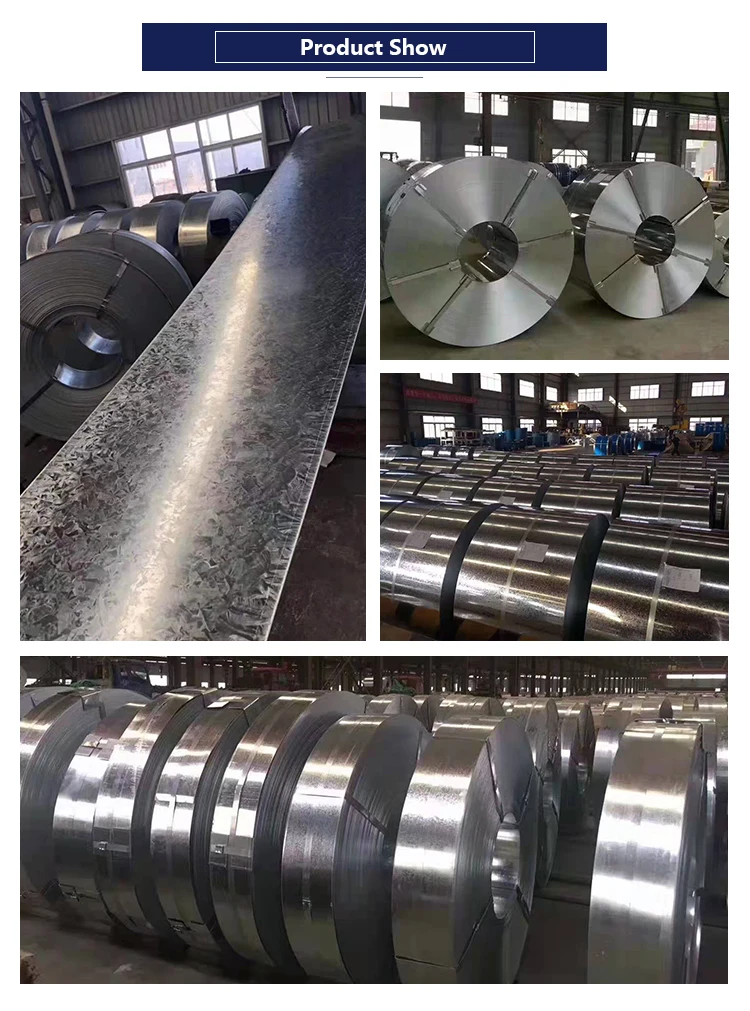 Hot Dipped Galvanized Iron Steel Strip Astm Aisi Sgcc Dx52d Dx53d Dx51d ...