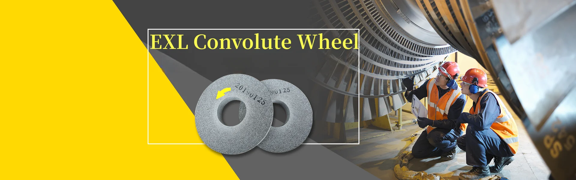 Customizable Exl 9s Fin 6x1x1 Deburring Convolute Wheel Nylon Polishing