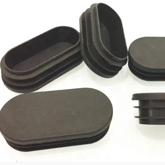Rectangular Oval Square Rubber Plugs/Round Black Plastic Rubber Silicone Chair Leg Cover Table Feet Tips Caps for Furniture Leg