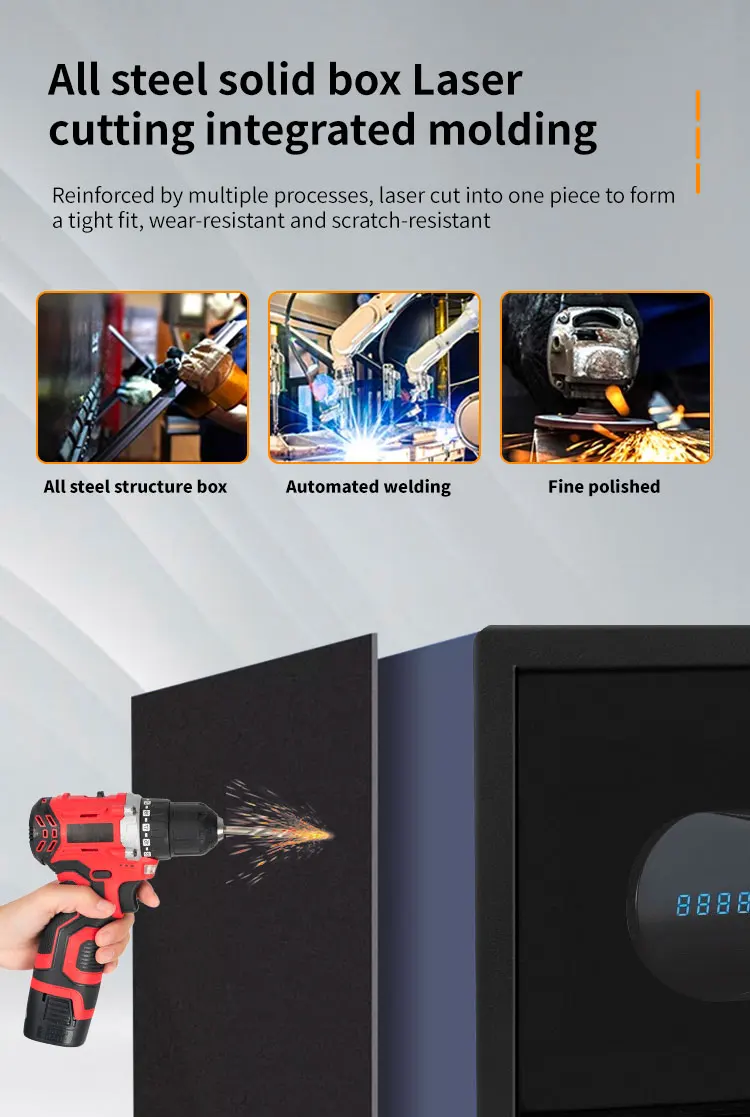 CEQSAFE High Quality Hotel Safe Box with Electronic Digital Hiddan Lock Laptop Hotel Safe supplier