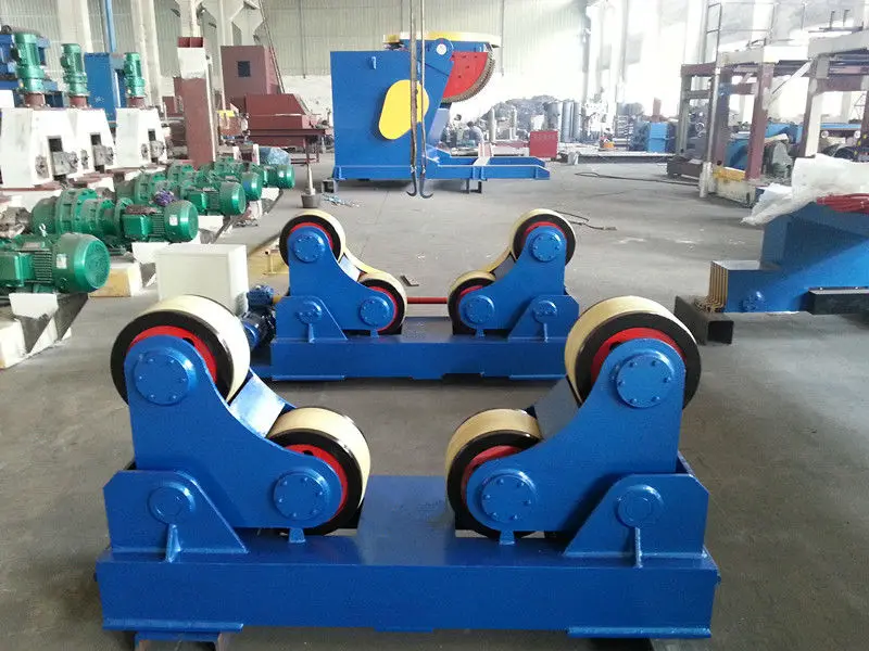 China Automatic Pipe Welding Rotator and Rurning Roll for Sale Used for Vessel Seam Assembly Rotator