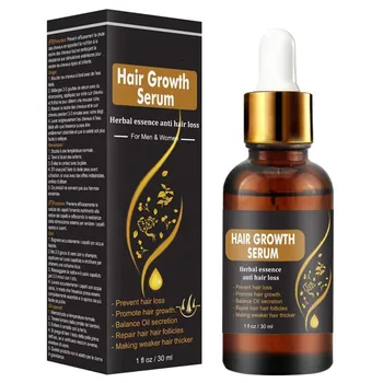 Private Label Hair Growth Serum Repair Stops Hair Loss Promotes Thicker Faster Growing Hair Regrowth Serum
