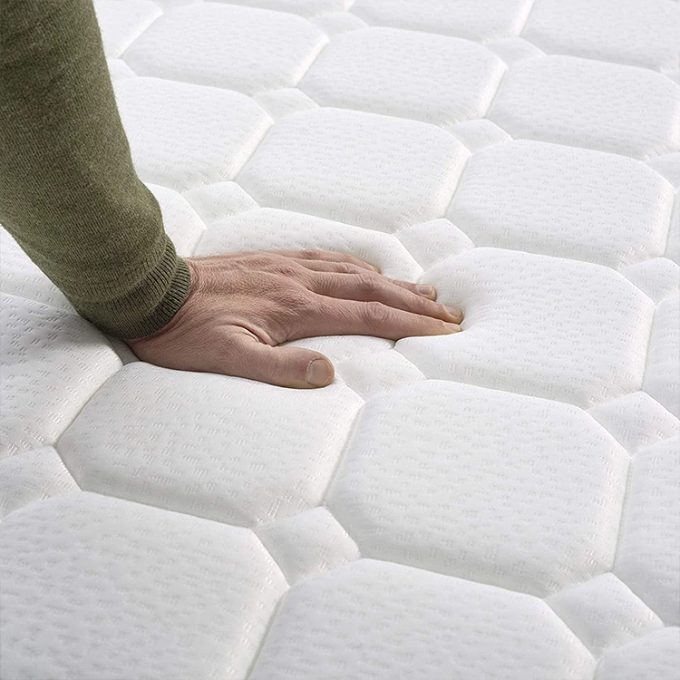 7 zones 3d pocket spring bedding Tight top rebonded foam mattresses