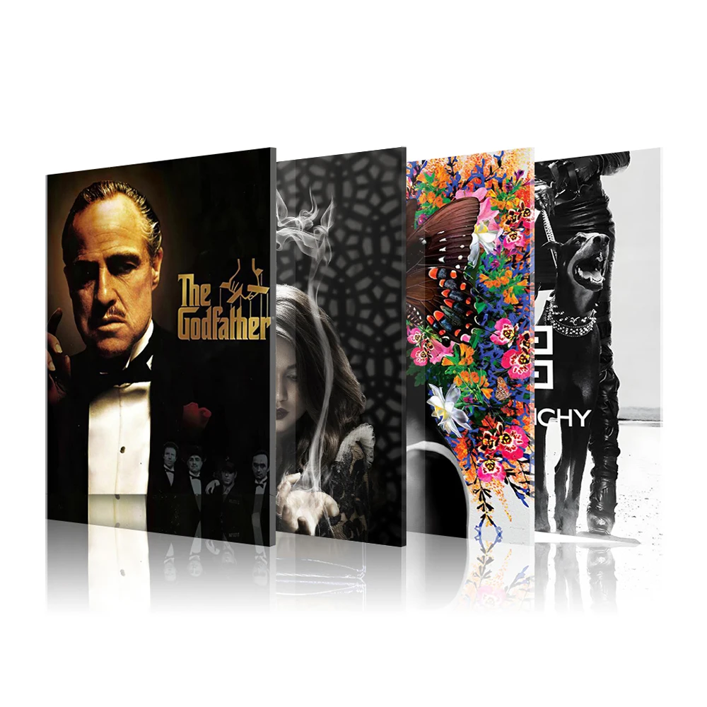 Acrylic Wall Art Photo Poster Portrait Size Size Indoor Customized