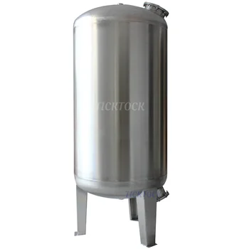 Browser Four Legs Pressure Vessel 304 Jacketed Storage Tank for Water Milk Beer Processing