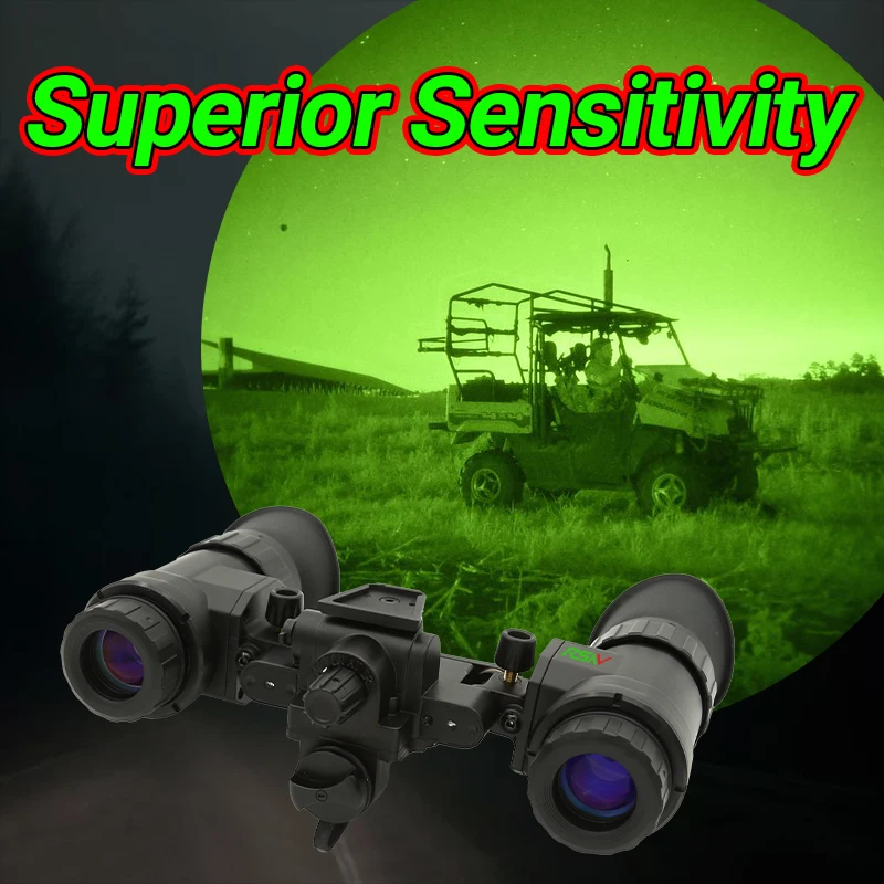 RSNV Factory Price Gen2+ Image Intensifier Tube  White/Green Phosphor SNR 25+ Night Vision Binoculars PVS31 NVG