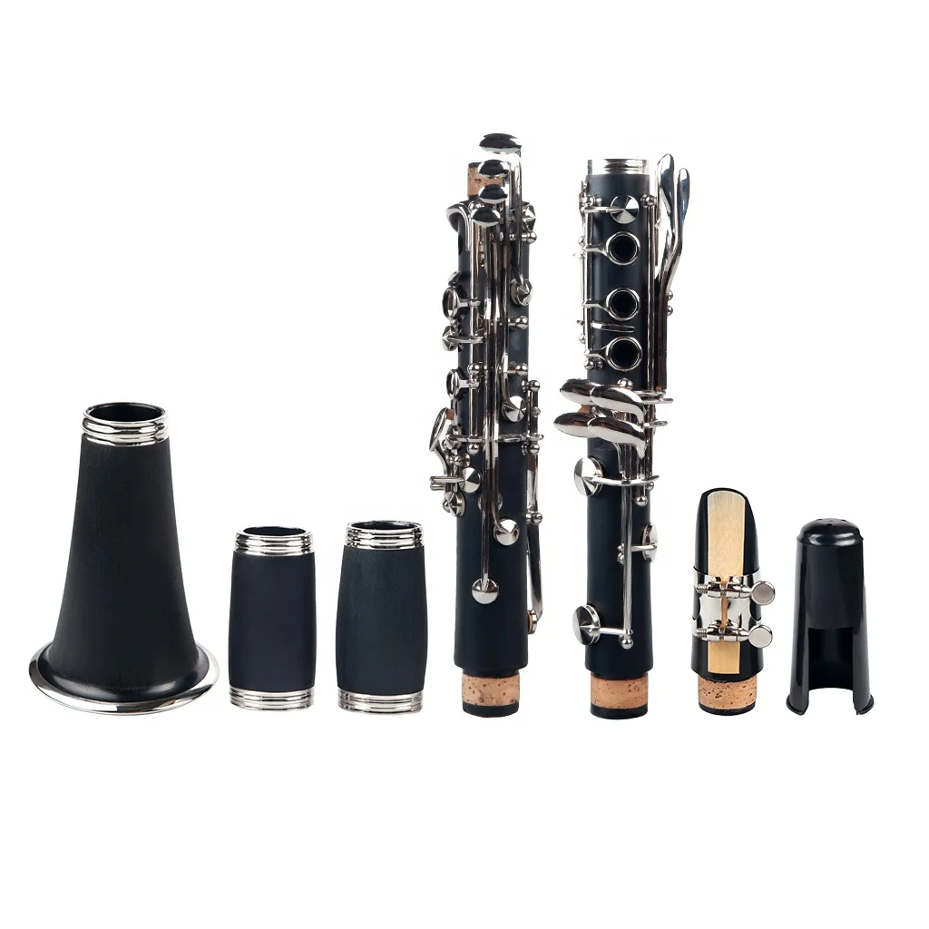 Beginner and Children Cheapest Price Abs Plastic 17Key Bb Key Clarinet