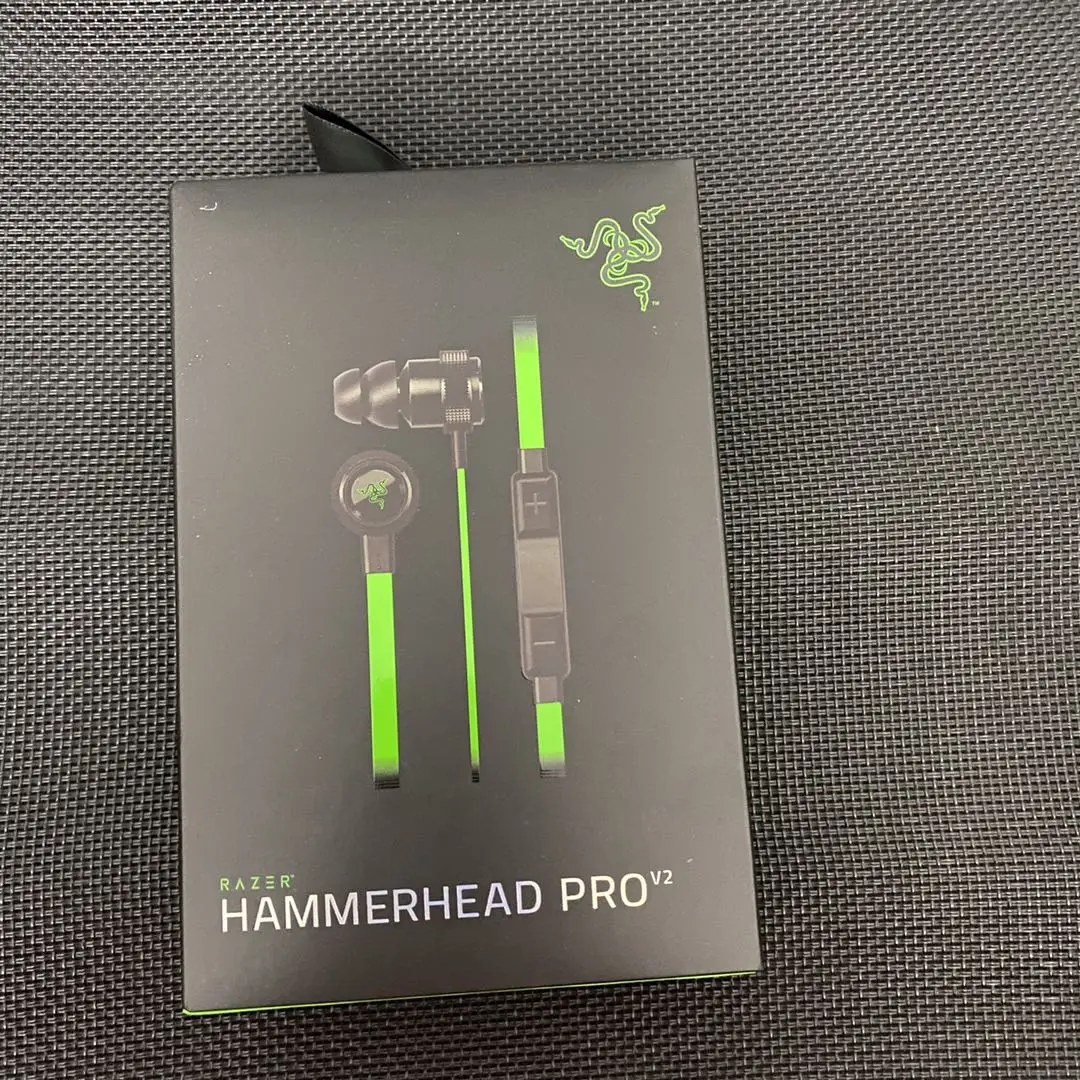 Razer Hammerhead Pro V2 In Ear E Sports Headphones Computer Mobile Phone Headset With Remote Control Headphones Not Original Buy Razer Hammerhead Pro V2 In Ear E Sports Headphones Headset With Detachable Cable High Quanlity Wired Earphone