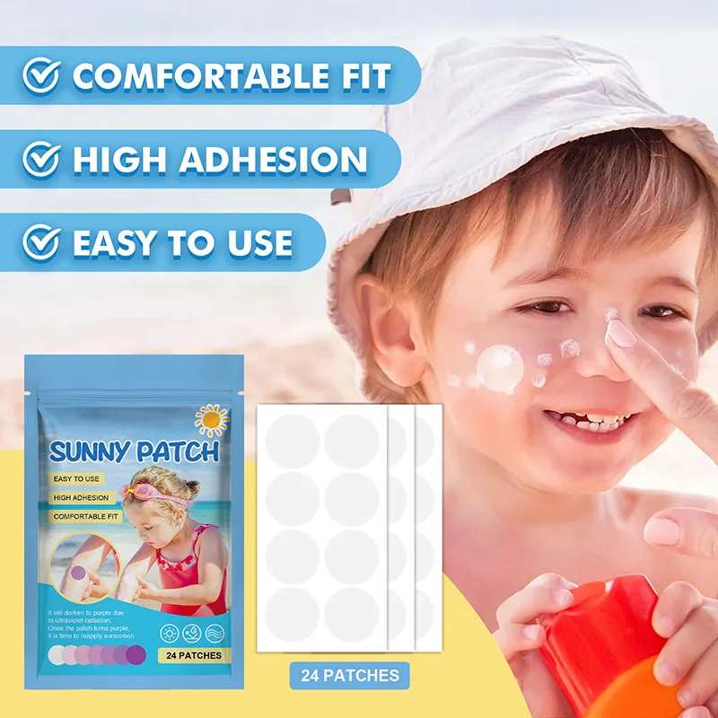 summer product sun uv protection patch outdoor sunshine sun protective patch skin for children adult protective patch