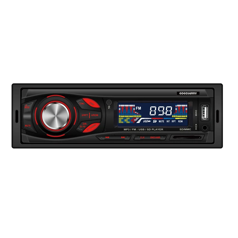 Fixed Panel Car Mp3 Player with Yd 7388 Car Radio Din 1 Car Stereo with Blue Tooth and Usb