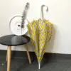 Late autumn-straight-handle umbrella