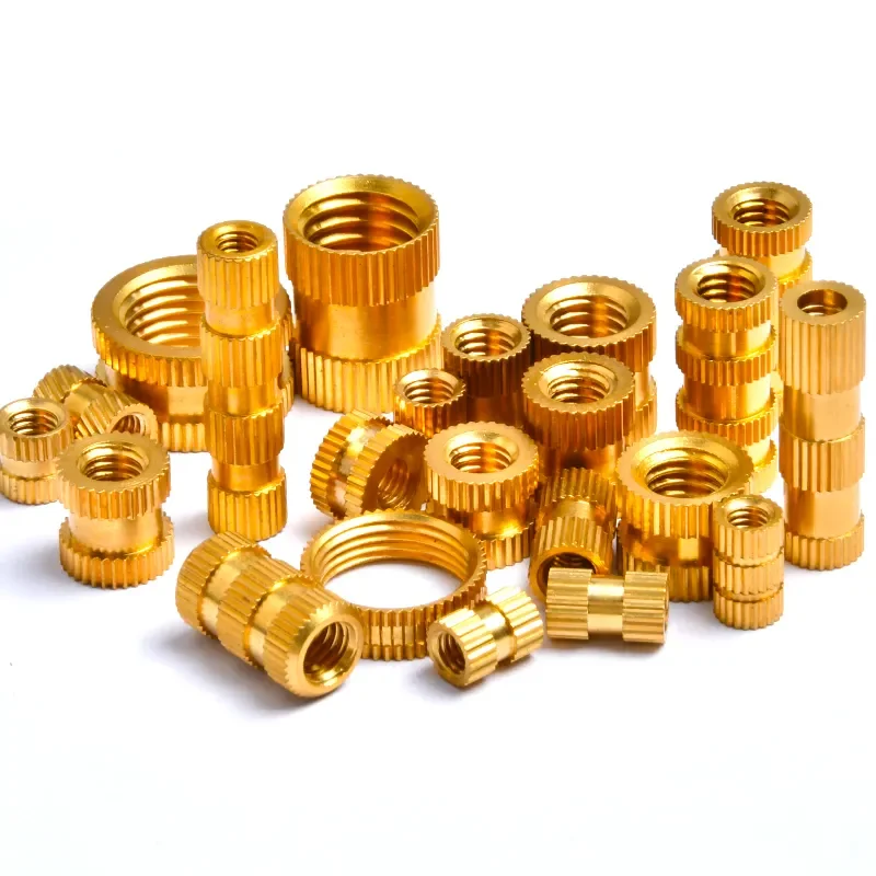 Embedded Threaded Nut Din16903 M3M4M5 Brass Threaded Inserts Embedded Screw Nut for Plastic ...