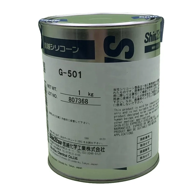 G-501 Shin Etsu grease for blower bearing plastic parts & steel-to-steel  contact lubrication excellent on noise reducing