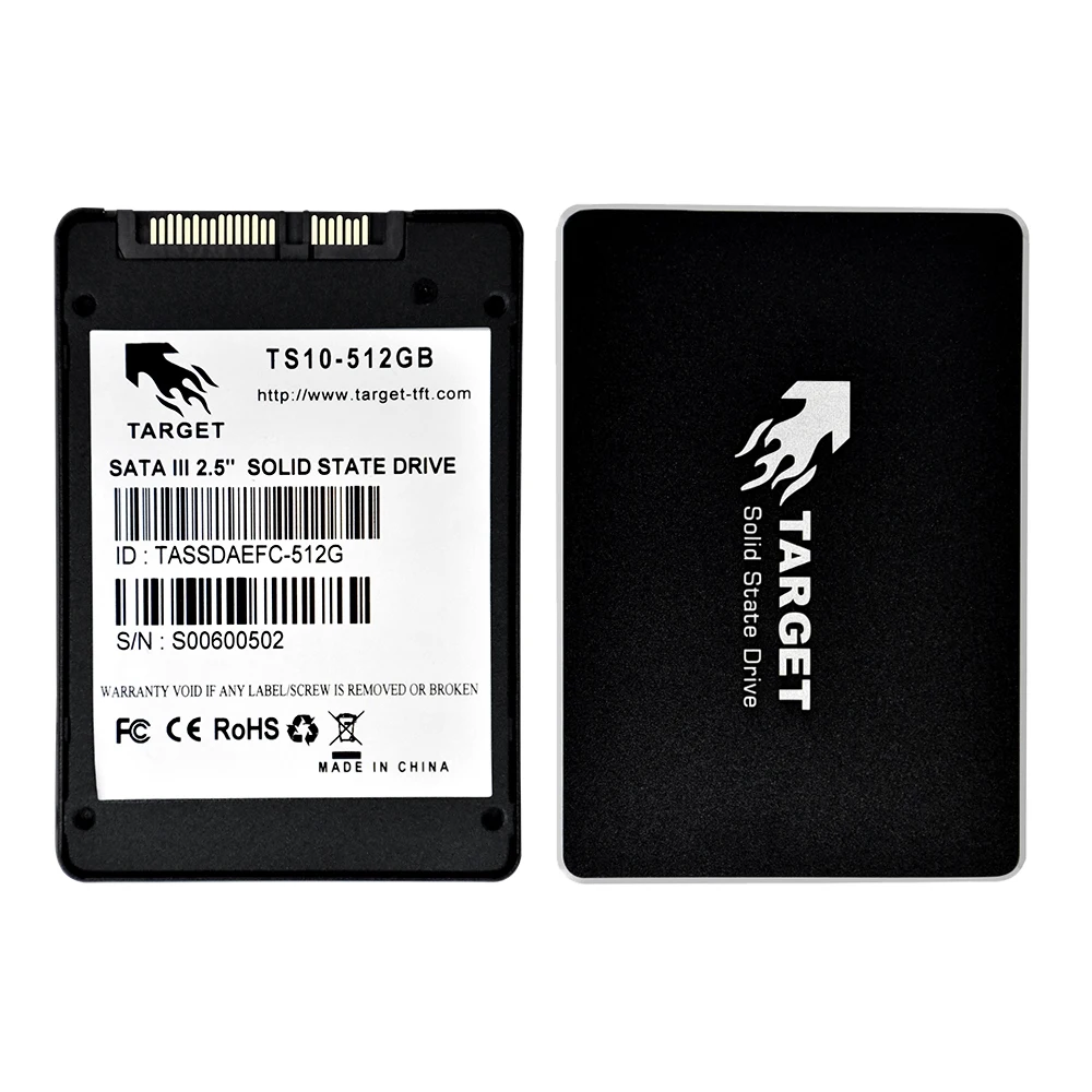 SSD Target SATA3 SSD ขนาด120GB 240GB 512GB 480GB SSD แบบ Solid  State ฮาร์ดไดรฟ์ปากกาไดรฟ์1TB