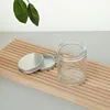 Transparent Bottle+Silver Lid