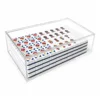 Custodia per Mahjong in acrilico trasparente