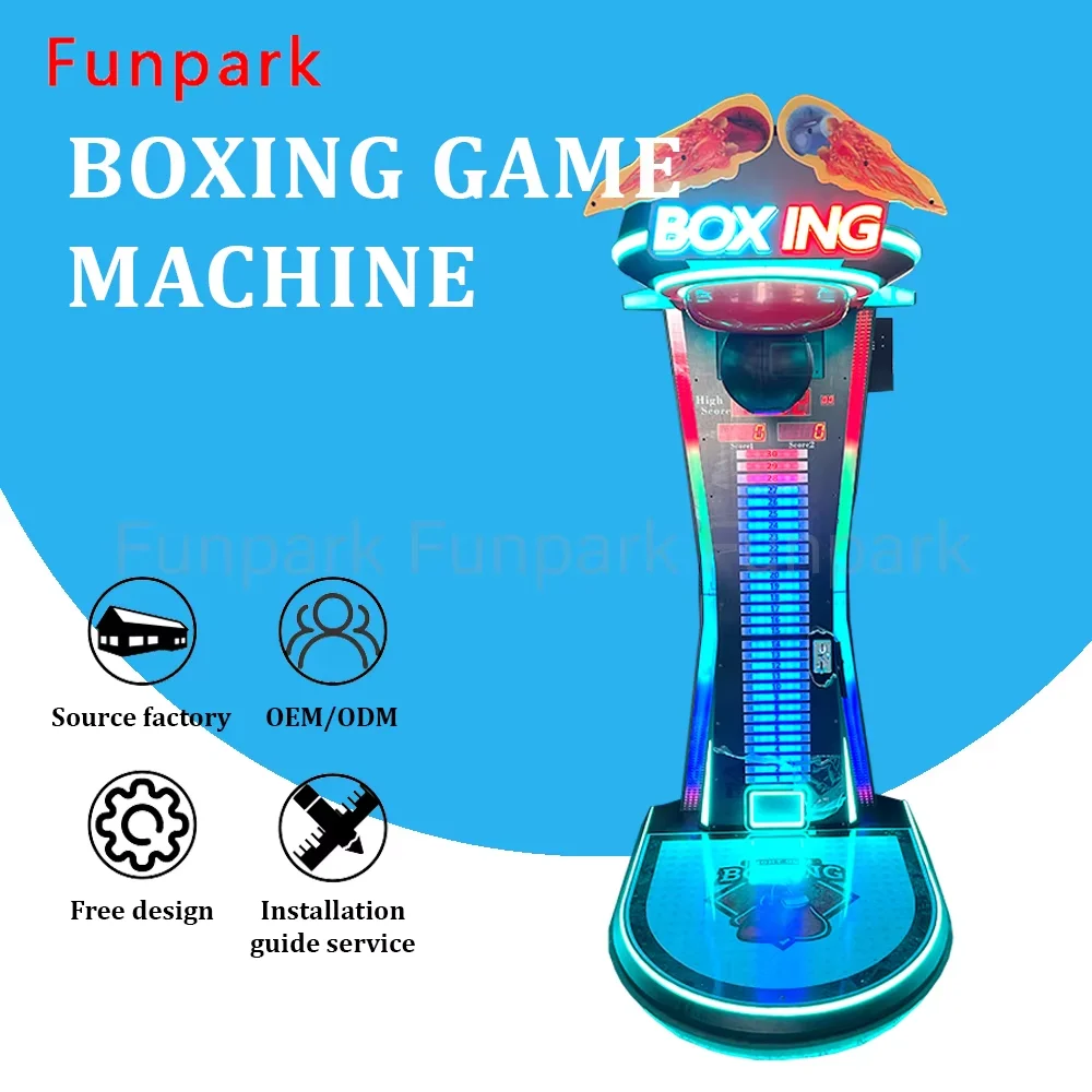 Funpark New Arrival Boxing Game Machine Coin-Operated Arcade Game for Sports  and Amusement Game Center details