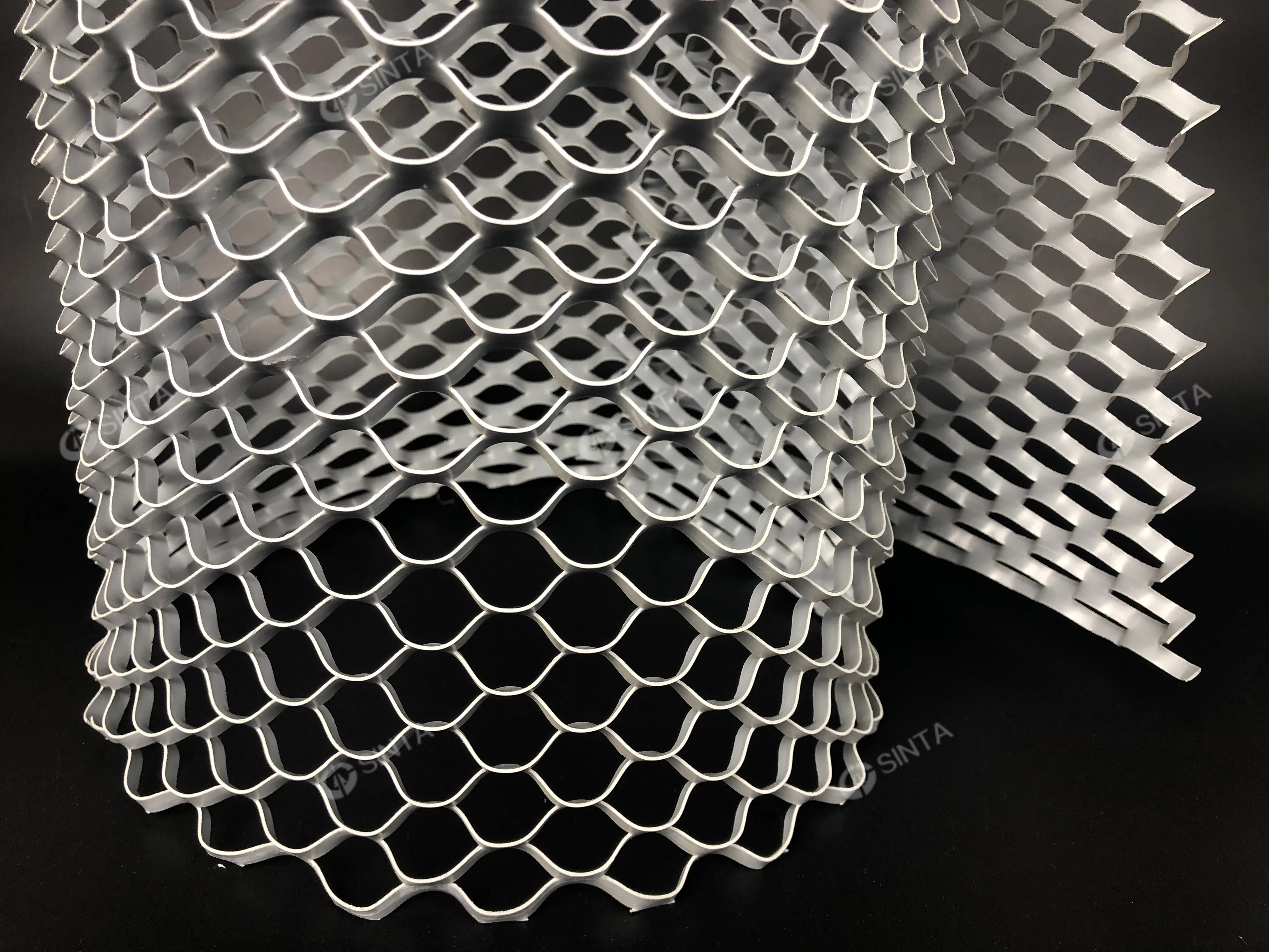 PVC Cooling Tower System Air Inlet Louver Mesh for Round Cooling Tower