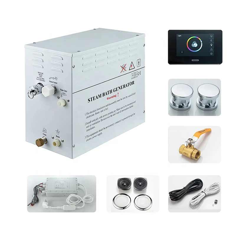 SUNDREAM Manufacturer Factory Support ODM and OEM 4.5KW-18KW Steam Generator Sauna Pure Steam Generator Steam Bath Machine