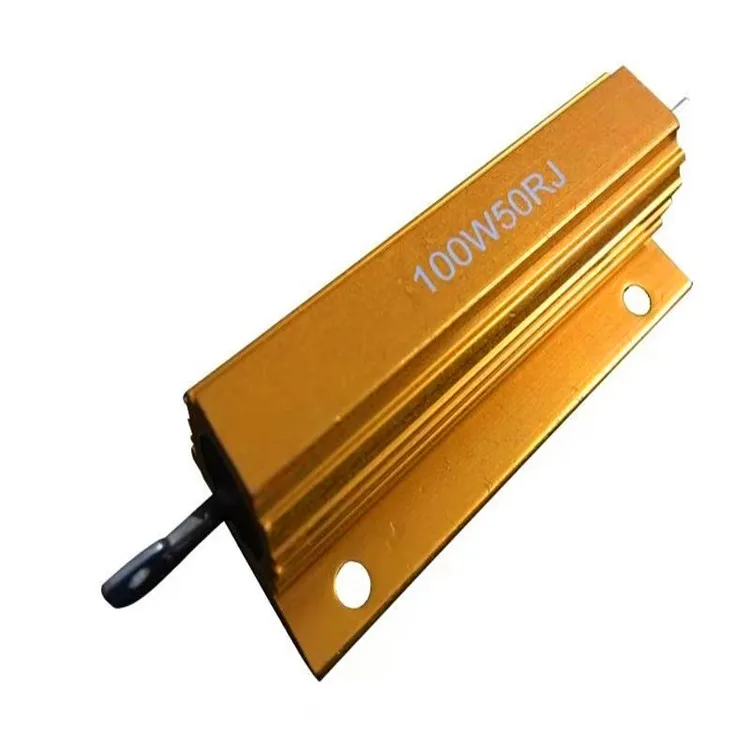 rx24-100w dynamic gold aluminium braking resistor aluminum