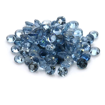 Gems Stones Round Cut Brads Blue Wholesale Natural High Quality Natural Topaz Loose Gemstone London