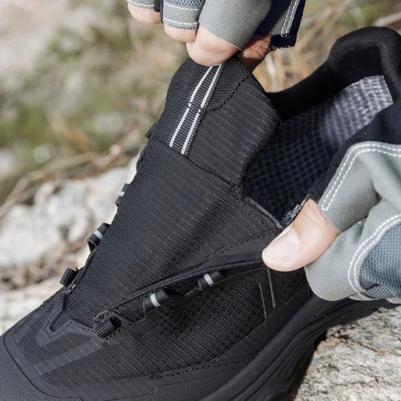 Botas de deporte impermeables de alta calidad personalizadas para hombre,  temporada de invierno, senderismo, escalada de montaña, diseño funcional