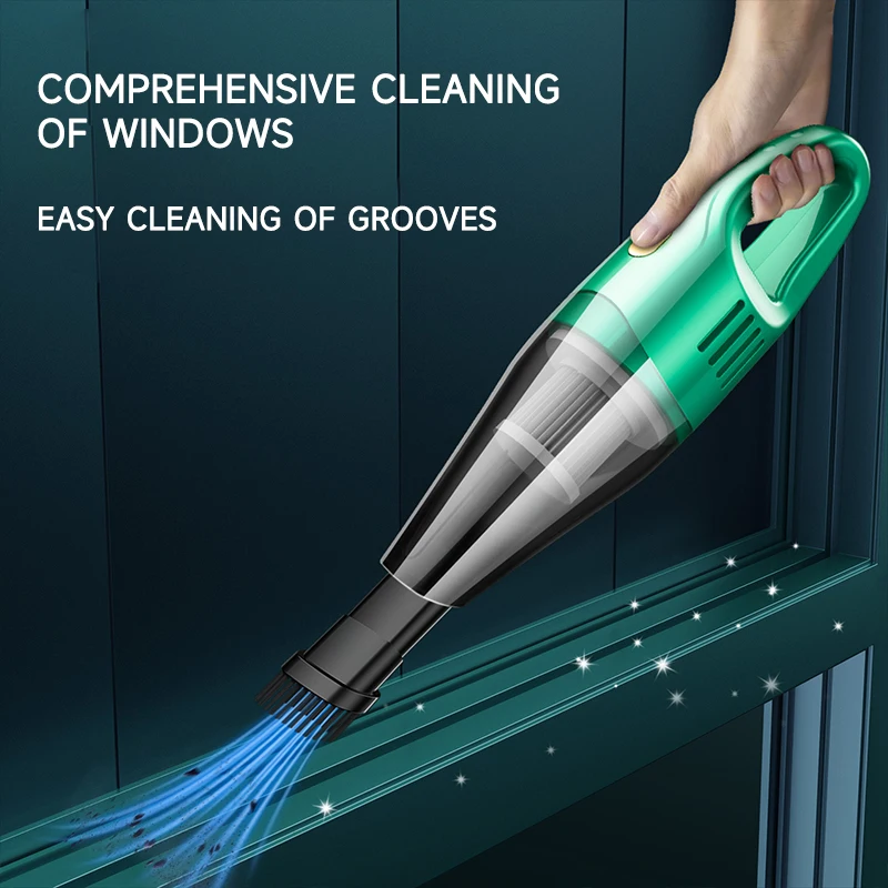 PCMOS 120W Portable ABS Auto Vacuum Cleaner High-Power Wireless Car Noover with Custom Logo Colour Change Dry Function - view 5