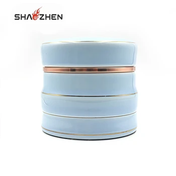 Hot Selling Wholesale Customization 4-Layers Smoke Grinders Aluminum Alloy Dry Herb Grinder for Coffee Beans and Spice