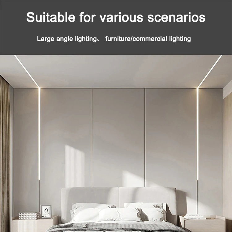 VOC Detachable Cutting LED Line Light Intelligent Embedded LED Layer Board Light Soldering Free Cabinet Light