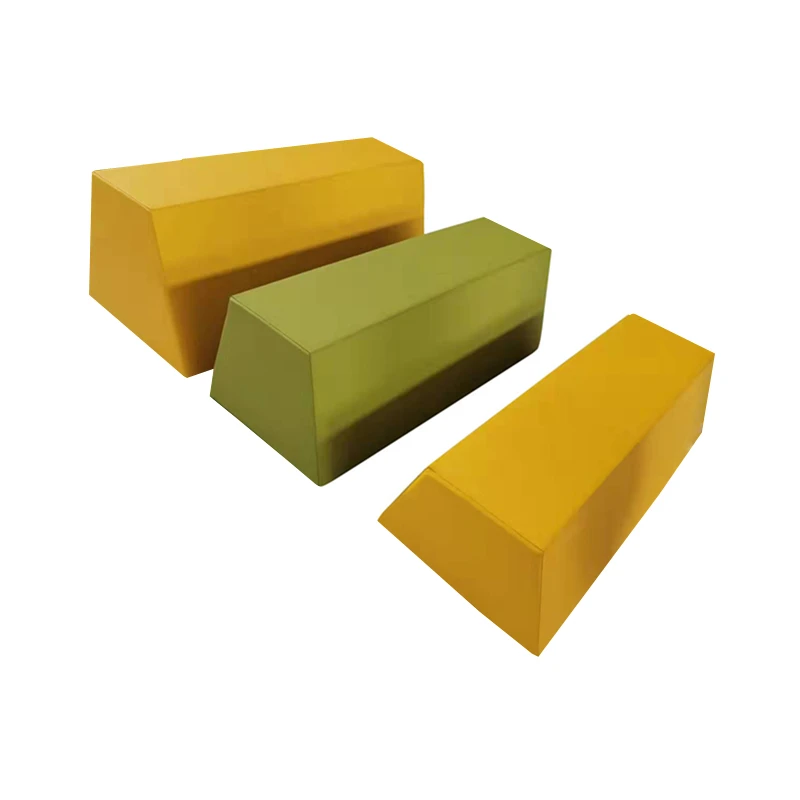 LDK Sports Equipment High Quality Indoor Fitness Sport Equipment Skill Jumping Blocks Soft Trapezoidal Combination Parkour