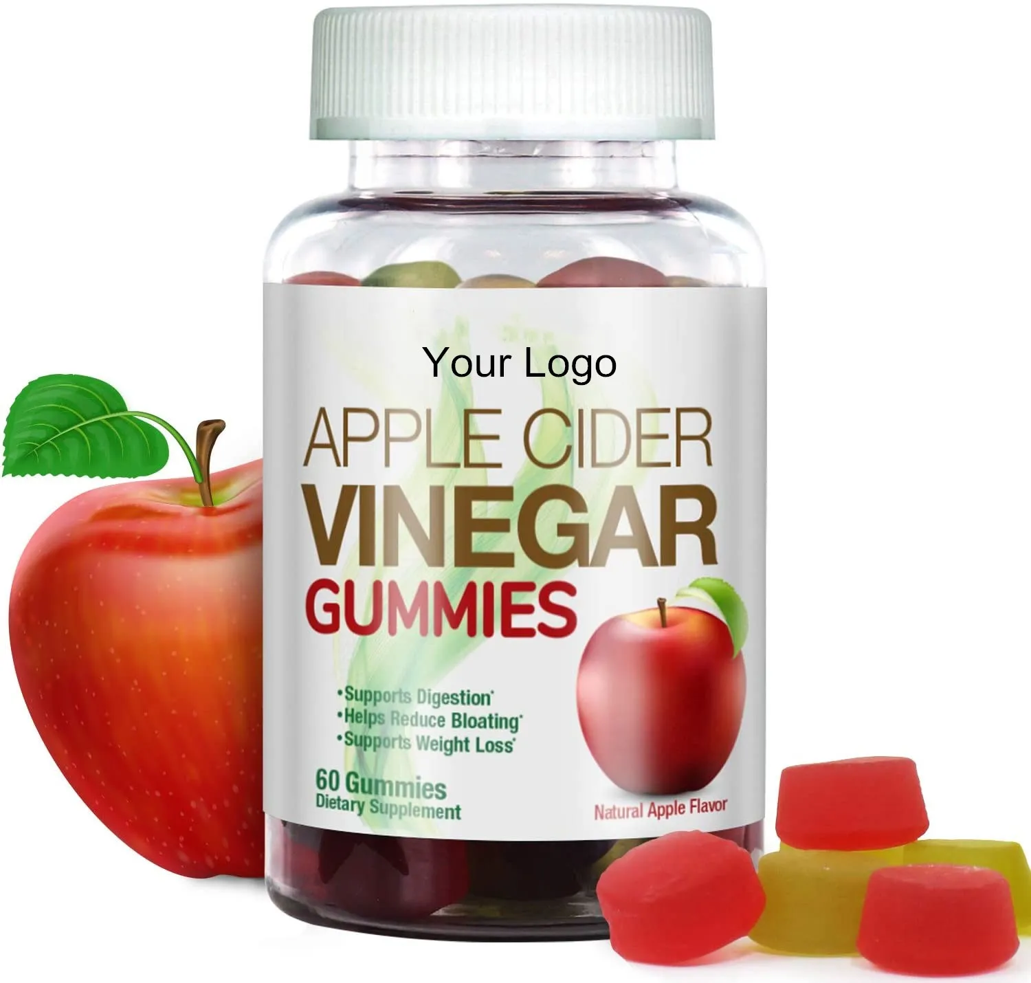 
 Бесплатный образец, таблетки для похудения, таблетки для похудения, таблетки из яблочного сидра, уксуса, Gummy bear  