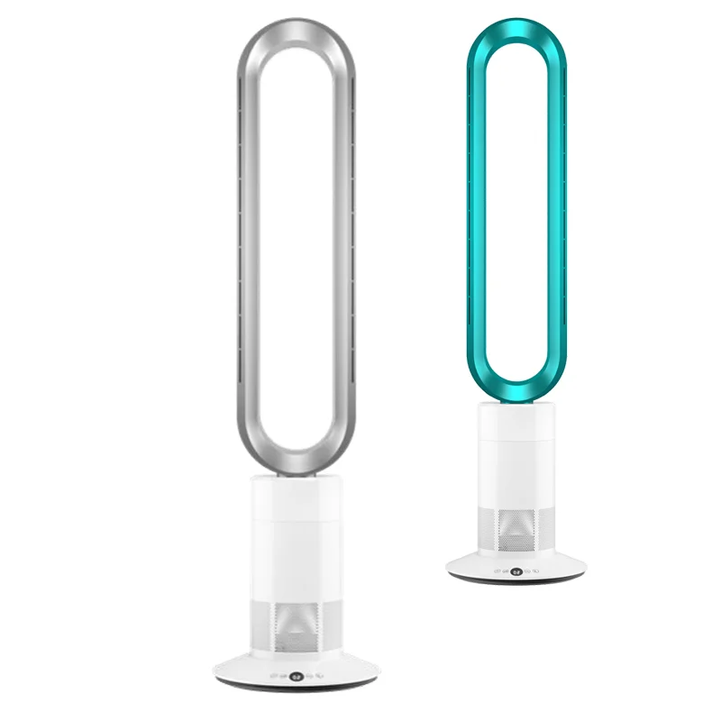 Brand New Desgin Dc Cooler Floor Fan Leafless Abs 35w 10 Wind Speed