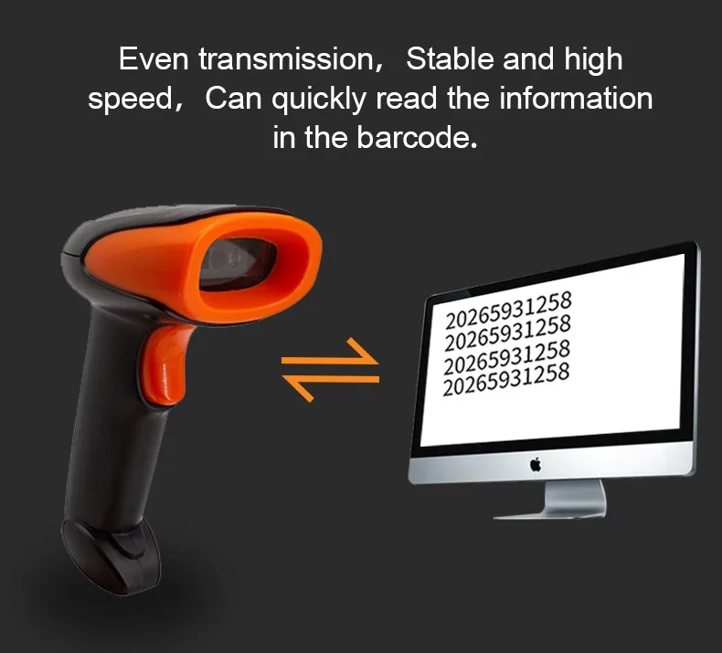 Cqh5600 Wired Barcode Scanner Qr Scanner 1d 2d Handheld Barcode Reader