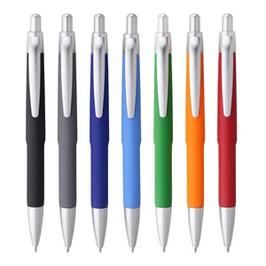 ABLE P09 Spray-Glue Push-Button Gel Pens 1.0mm Non-Erasable Printed Logo Wholesale Advertising Hotel Conference Pens Pens