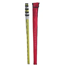 Aluminum Grade Rod 5 Section with laser levels Telescopic Surveying Staff With Carrying Case