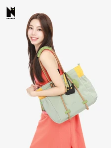 NOXXON High-End Waterproof Women's Shoulder Tote Bag Beach Large Handheld Commute Durable Polyester Lining Handbags Tote Bag