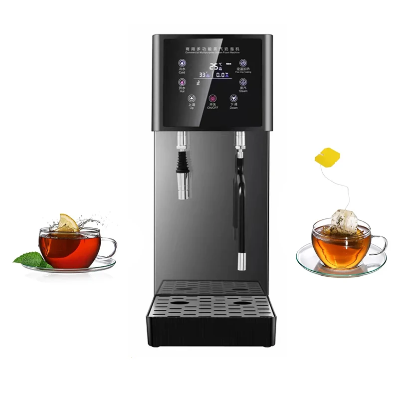 Intelligent 3 in 1  Milk Steamer Hot Water Boiler Milk Frother 3500W Milk Foam Water Boiling Machine