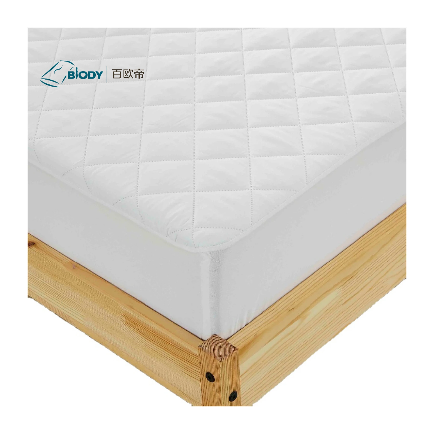 Wholesale Waterproof Bed Bug Proof Hotel 90GSM Polyester Knitted Fabric  Mattress Cover Waterproof / Mattress Protector - China Hotel Mattress Cover  and Mattress Cover Waterproof price