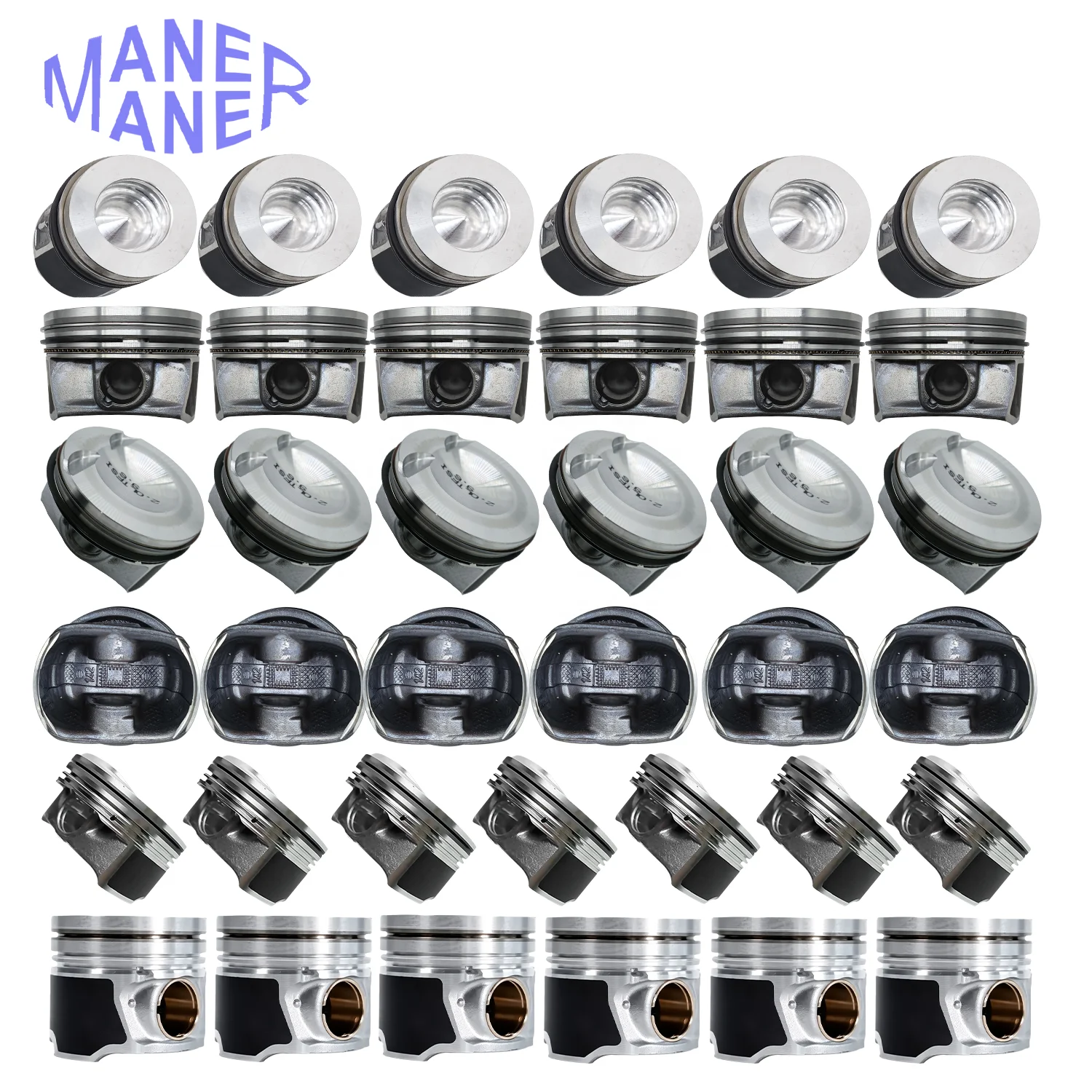 MANER Auto Parts Engine Overhaul and Refurbishment Kit for Audi A4 Avant 2.0L CDNC 2008-2012 Gasoline