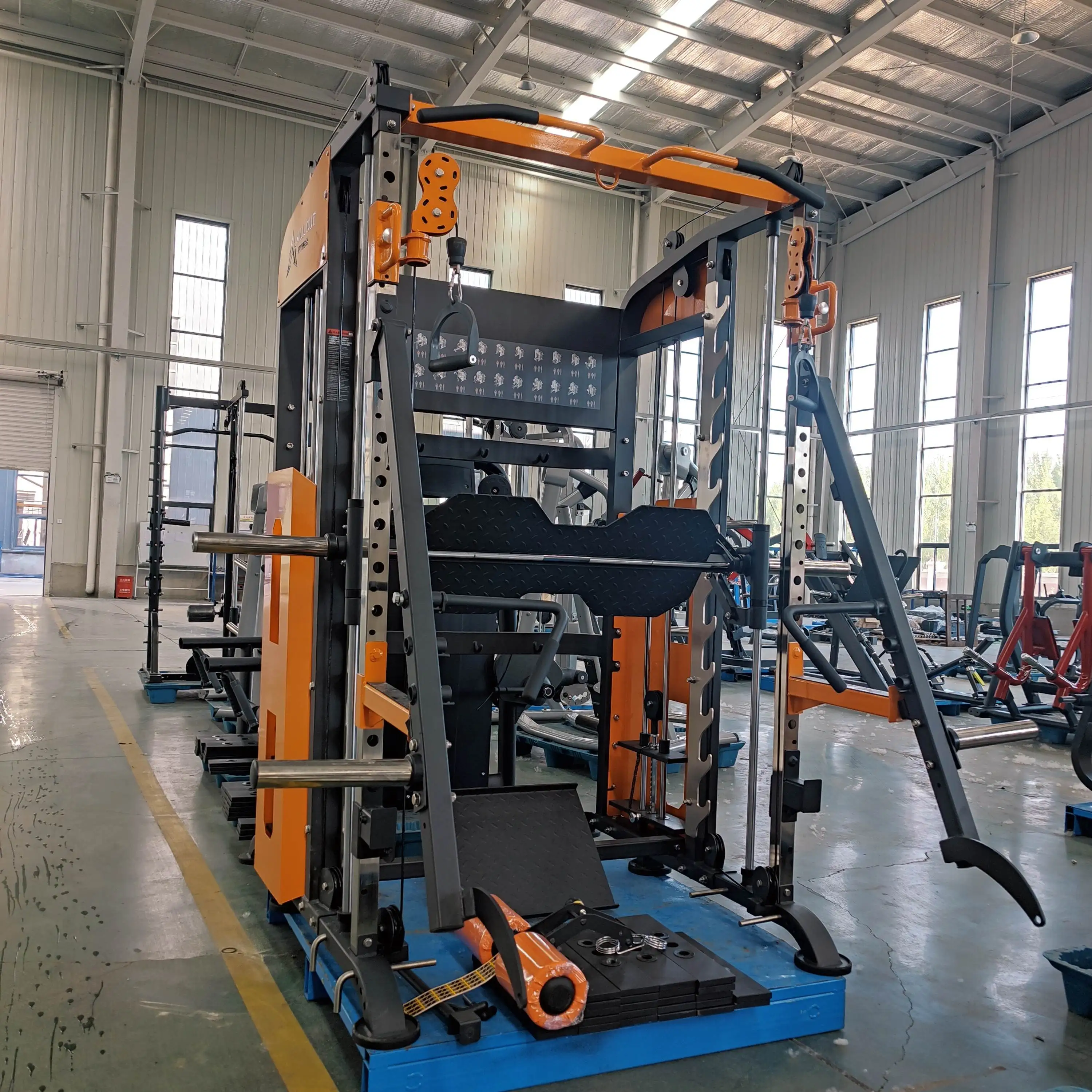 新しいファッションスミスマシン機器機能トレーナーケーブル