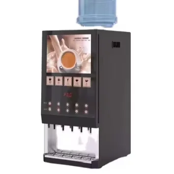 product multi flavored instant  beverage coffee machine 9 hot drinks fully automatic vending coffee machine-11