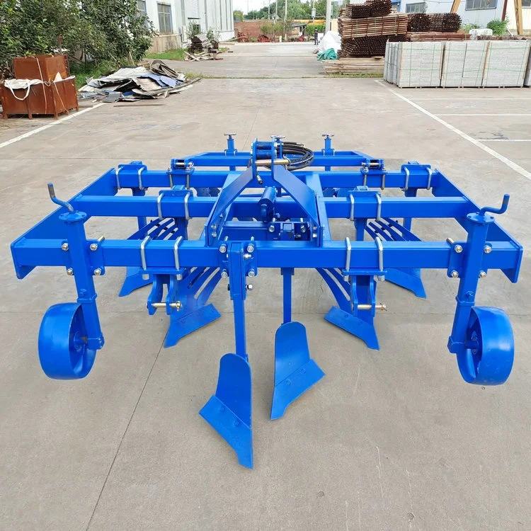 Agricultural Tractor Land Plowing Machine Chisel Plough Cultivator Deep Tillage Plough